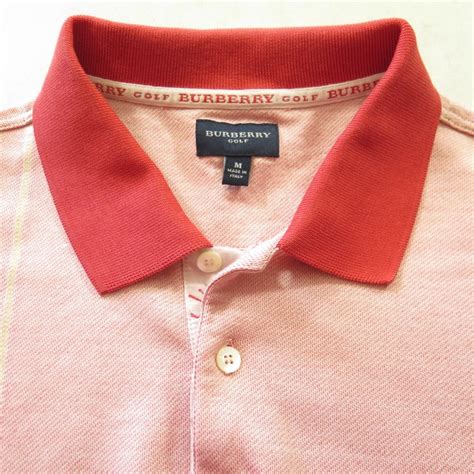 burberry golf clothes|burberry shirt sale men's.